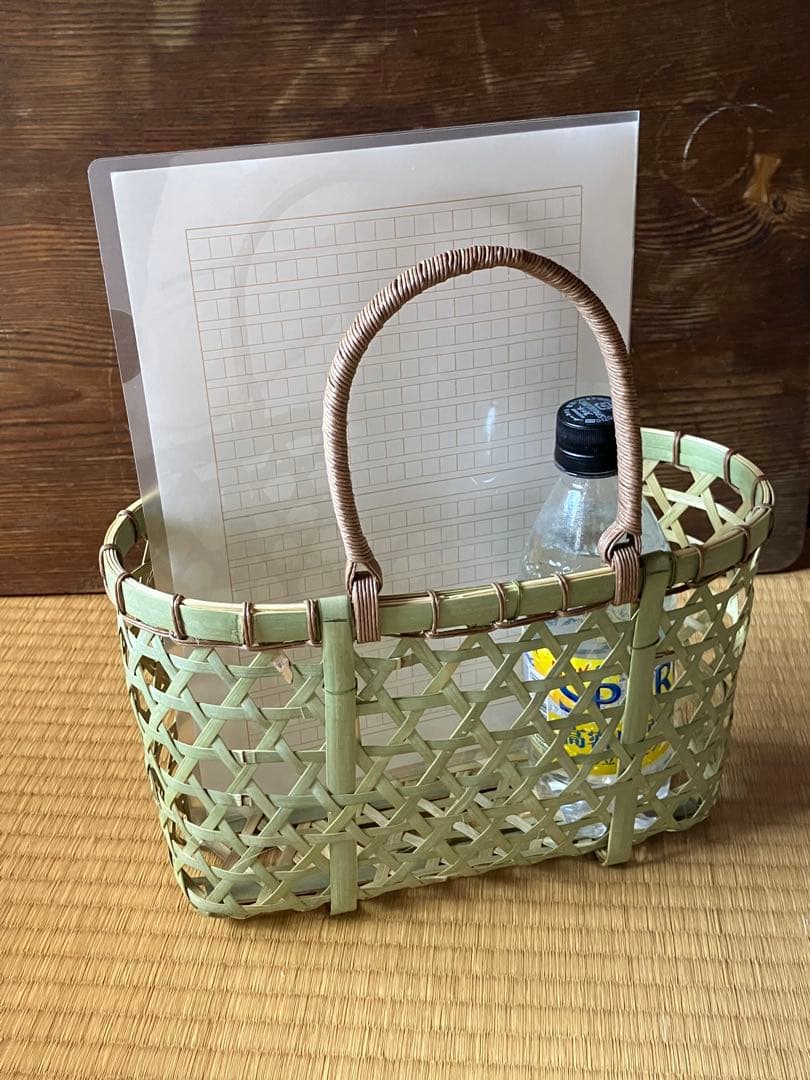 竹細工　竹のバッグ