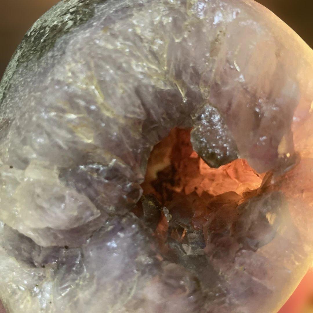 アメジスト　クリスタル　スカル 天然石 頭蓋骨