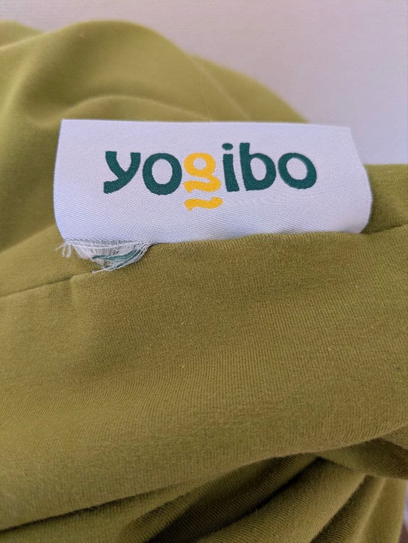 【引き取り優先】yoibo ビーズクッション マックス ライムグリーン