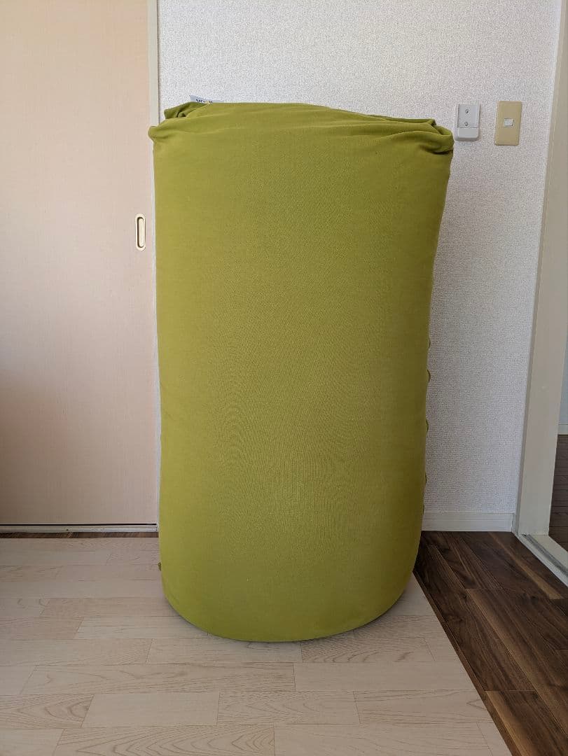 【引き取り優先】yoibo ビーズクッション マックス ライムグリーン