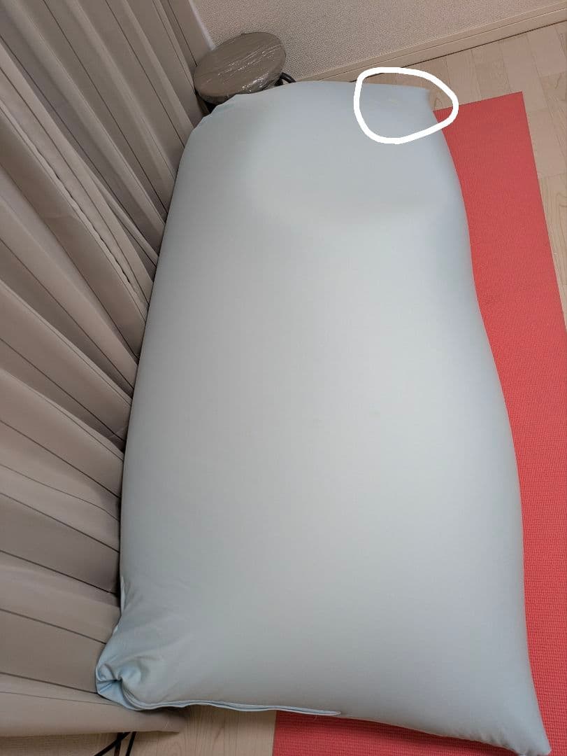 【引き取り優先】yoibo ビーズクッション マックス ライムグリーン