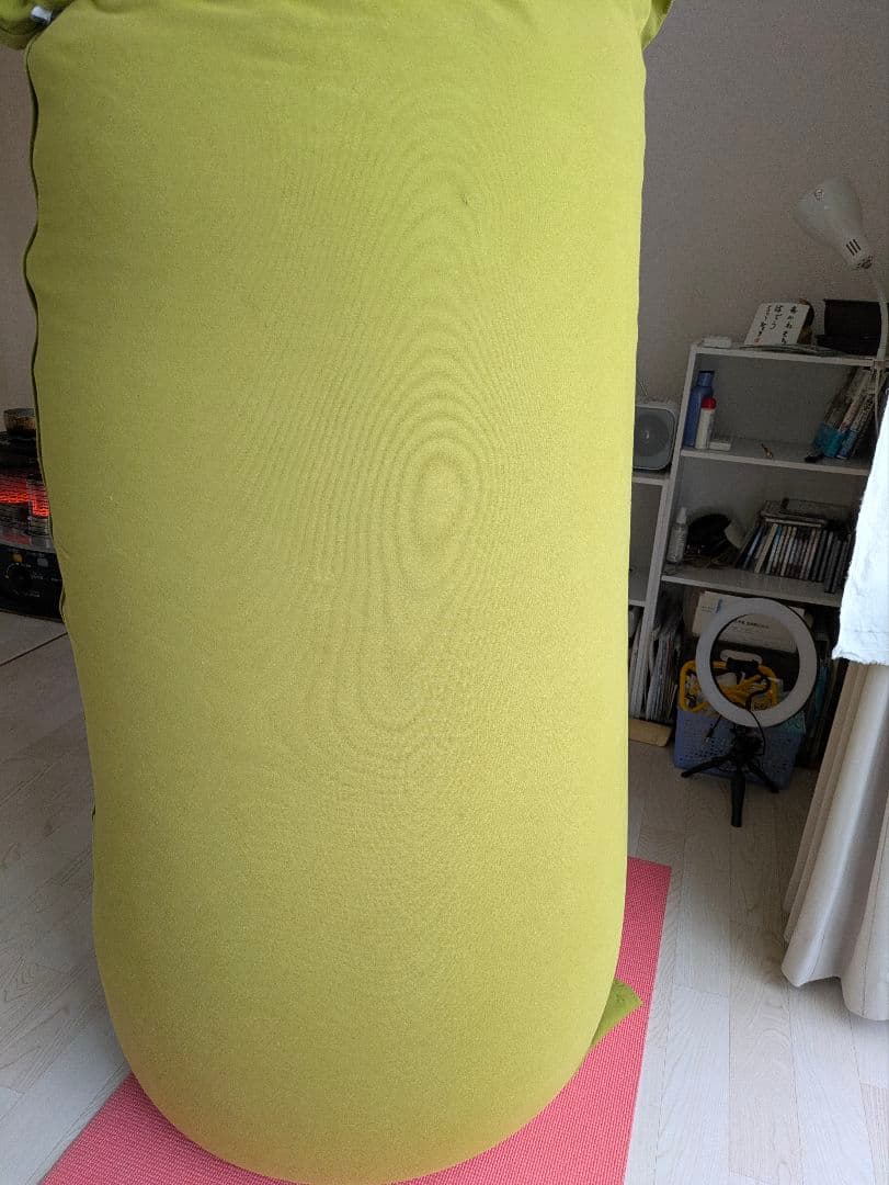 【引き取り優先】yoibo ビーズクッション マックス ライムグリーン