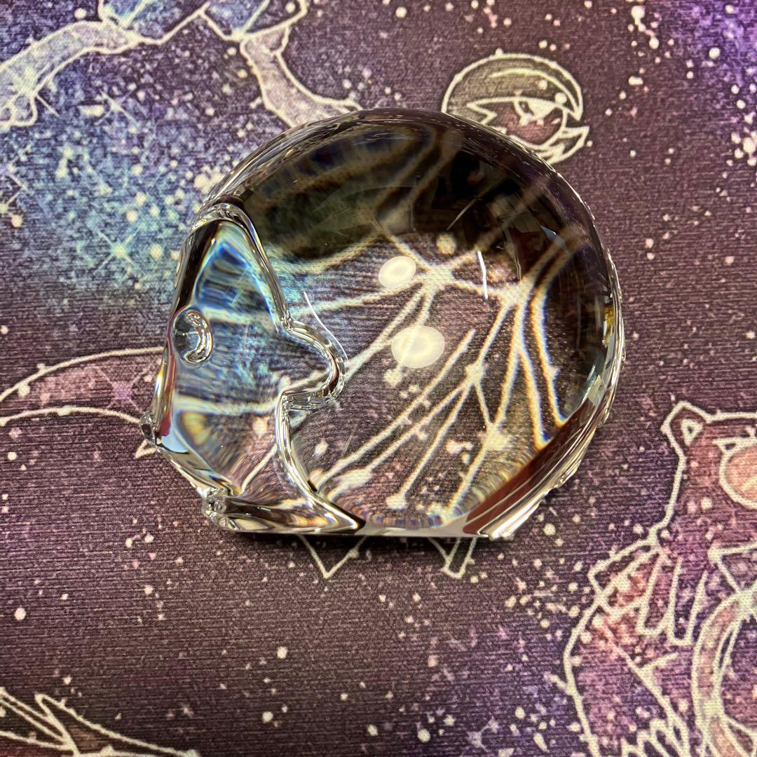 Baccarat バカラ ハリネズミ 置き物 クリスタル