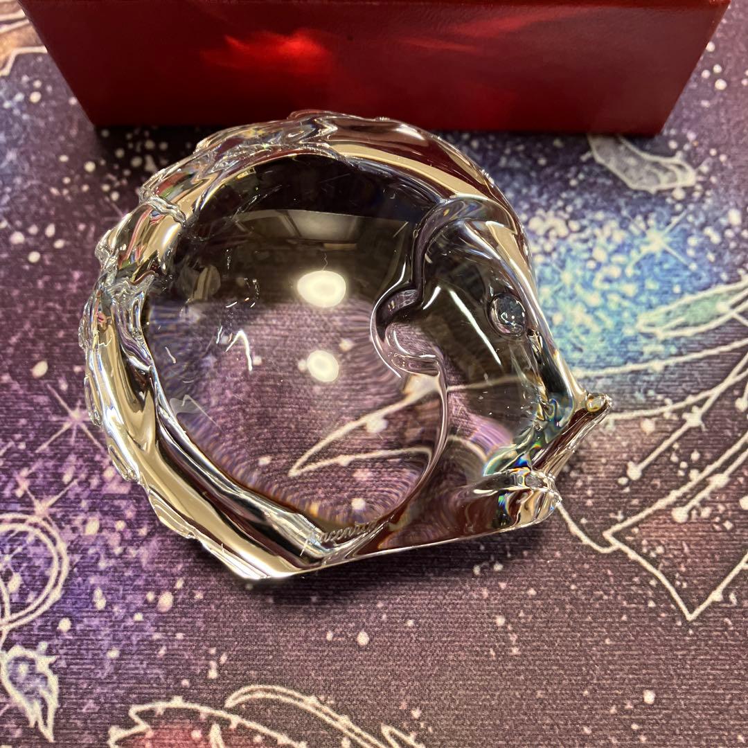 Baccarat バカラ ハリネズミ 置き物 クリスタル