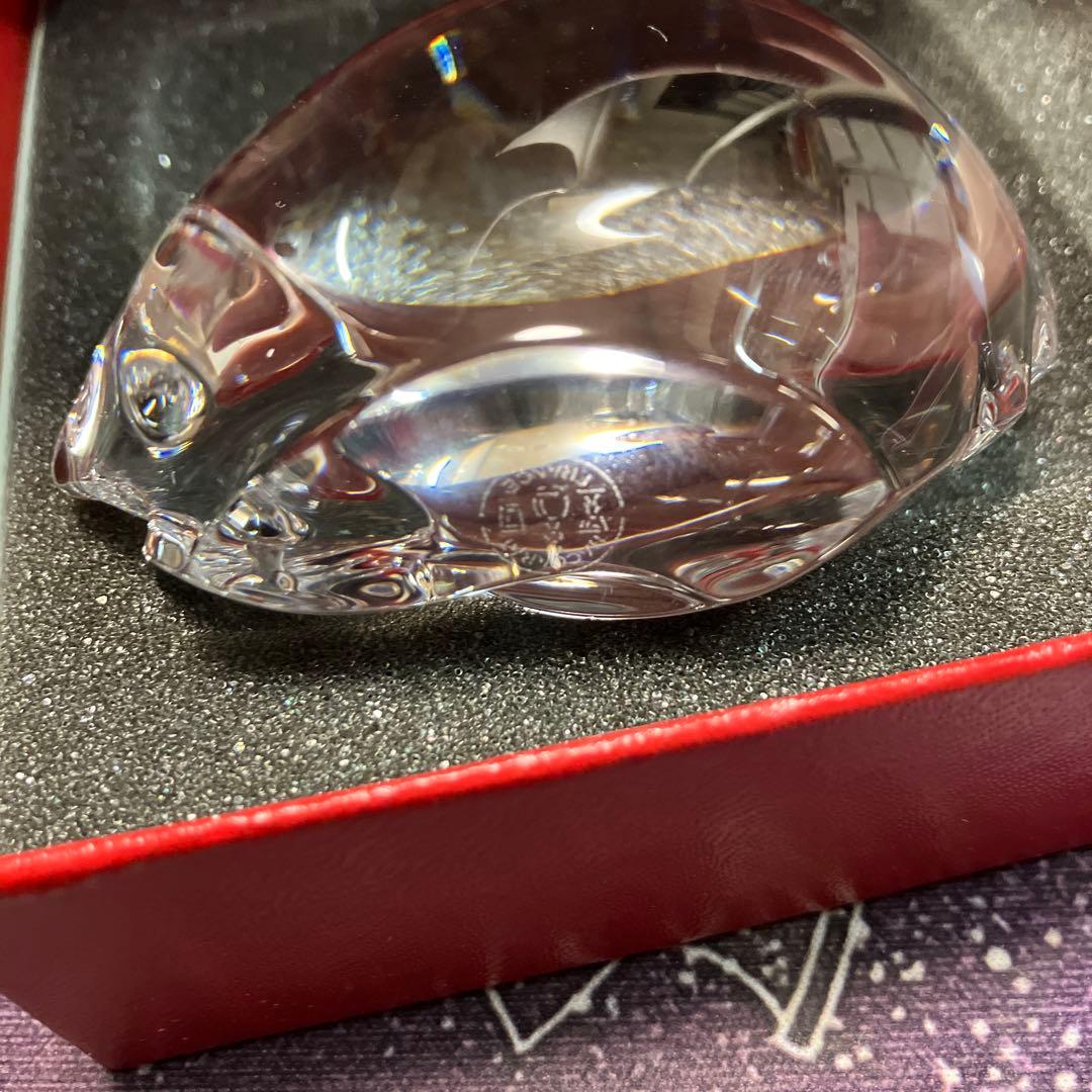 Baccarat バカラ ハリネズミ 置き物 クリスタル
