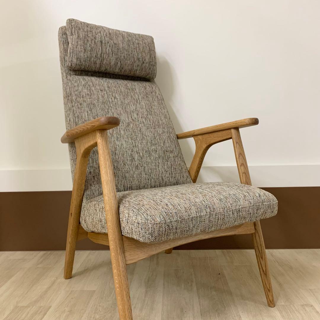 極美品】unico HESTA ウニコ ヘスタ ラウンジチェア ブラウン - メルカリ