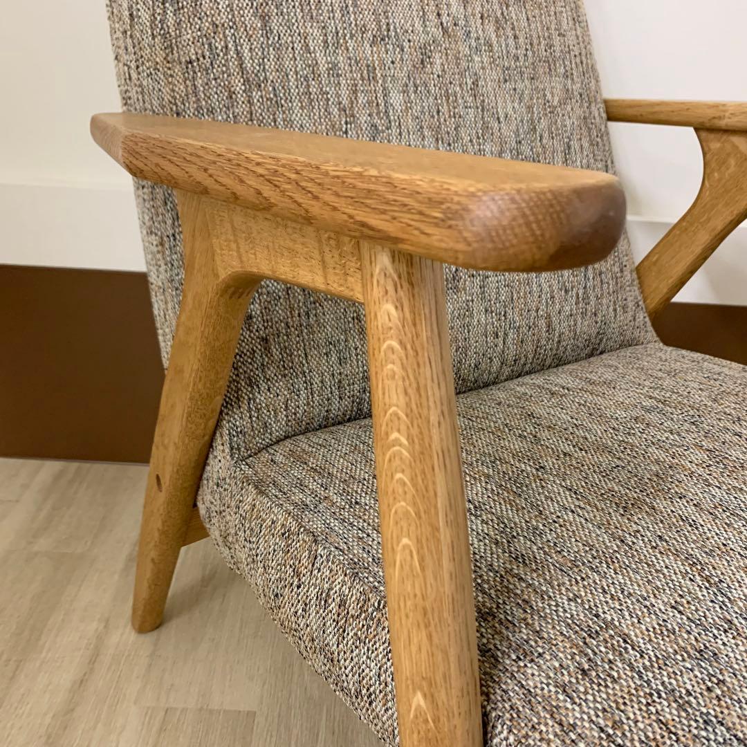 極美品】unico HESTA ウニコ ヘスタ ラウンジチェア ブラウン - メルカリ