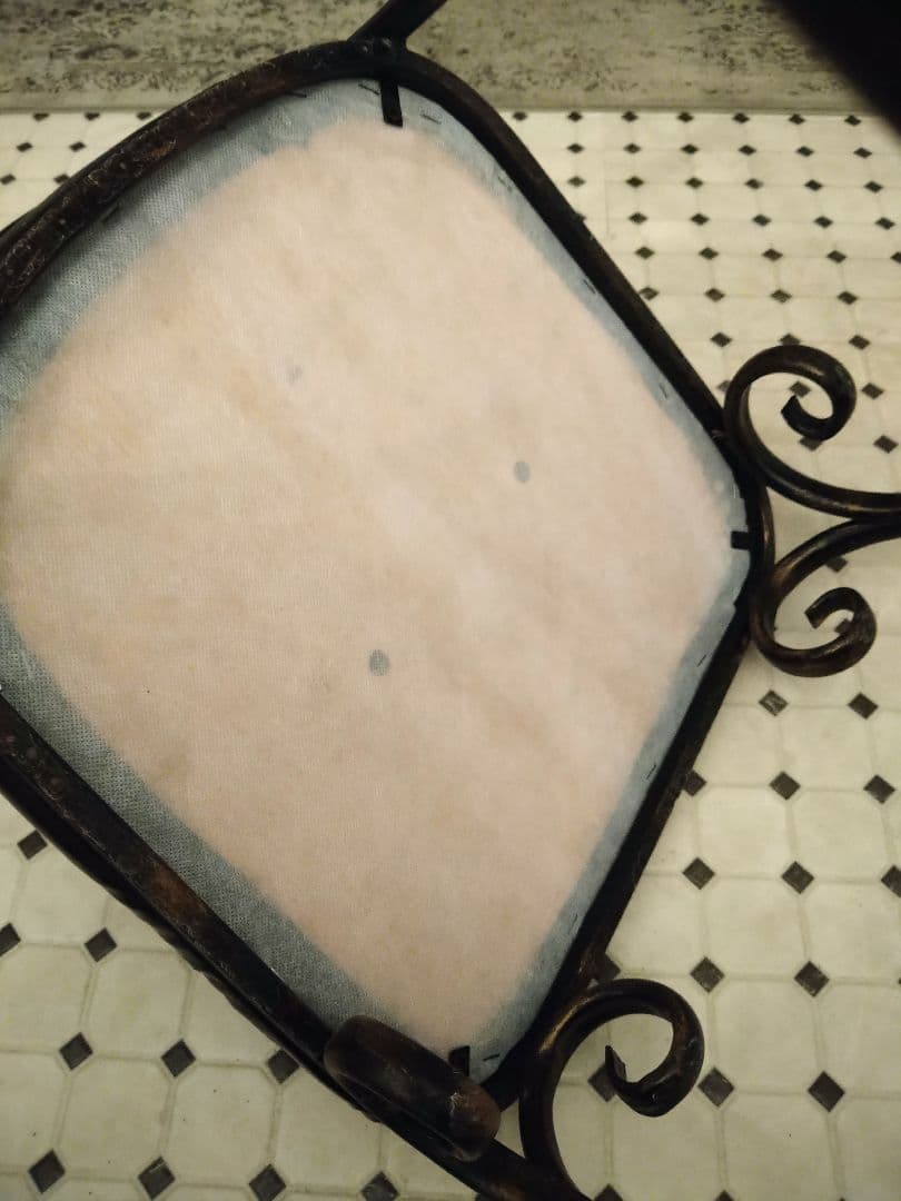 ルチルさま専用★アンティーク調★アイアンチェア★