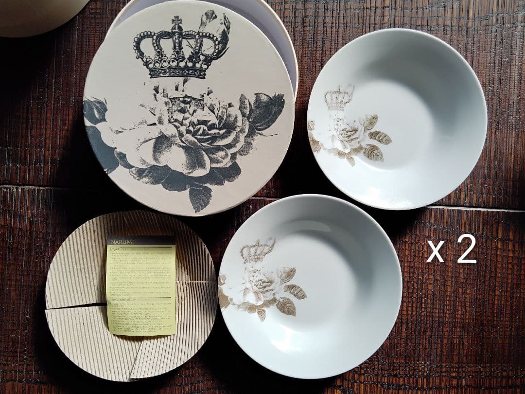 ナルミのフィオーリプレートセット