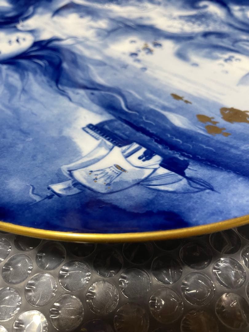 マイセンイヤープレート人魚姫　1863年製