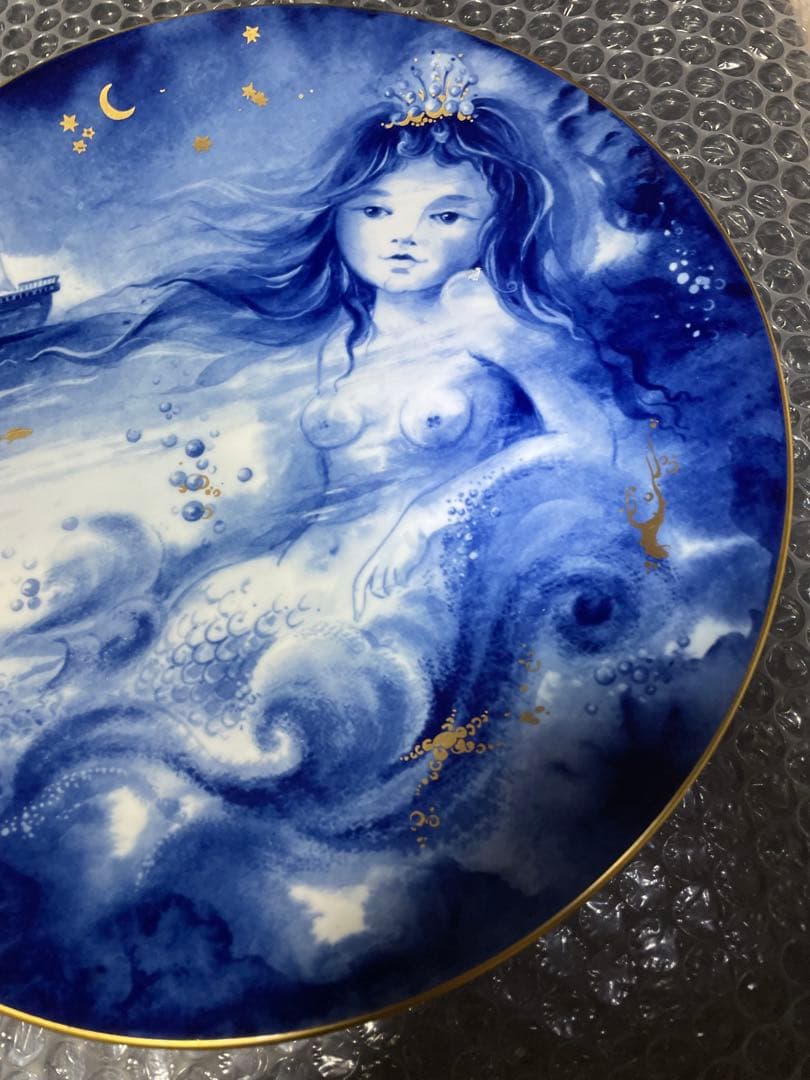 マイセンイヤープレート人魚姫　1863年製