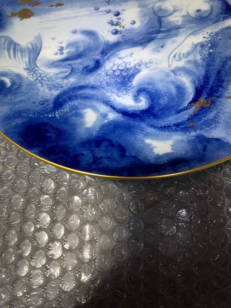 マイセンイヤープレート人魚姫　1863年製