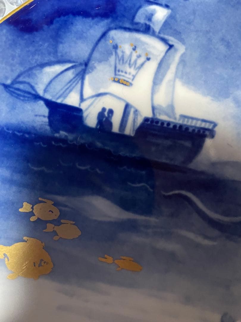 マイセンイヤープレート人魚姫　1863年製