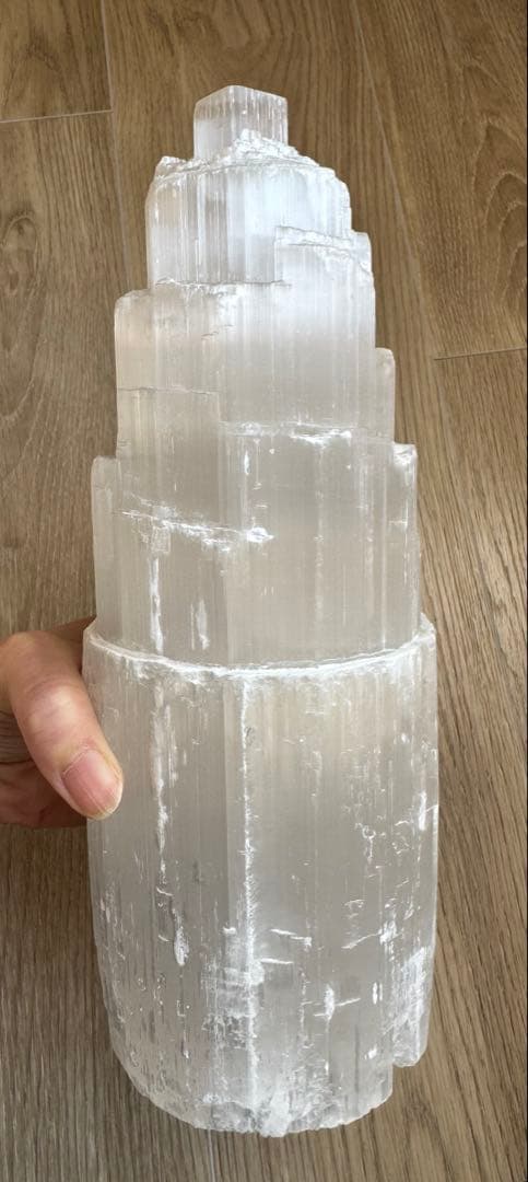 セレナイトタワー　ランプ　25㎝