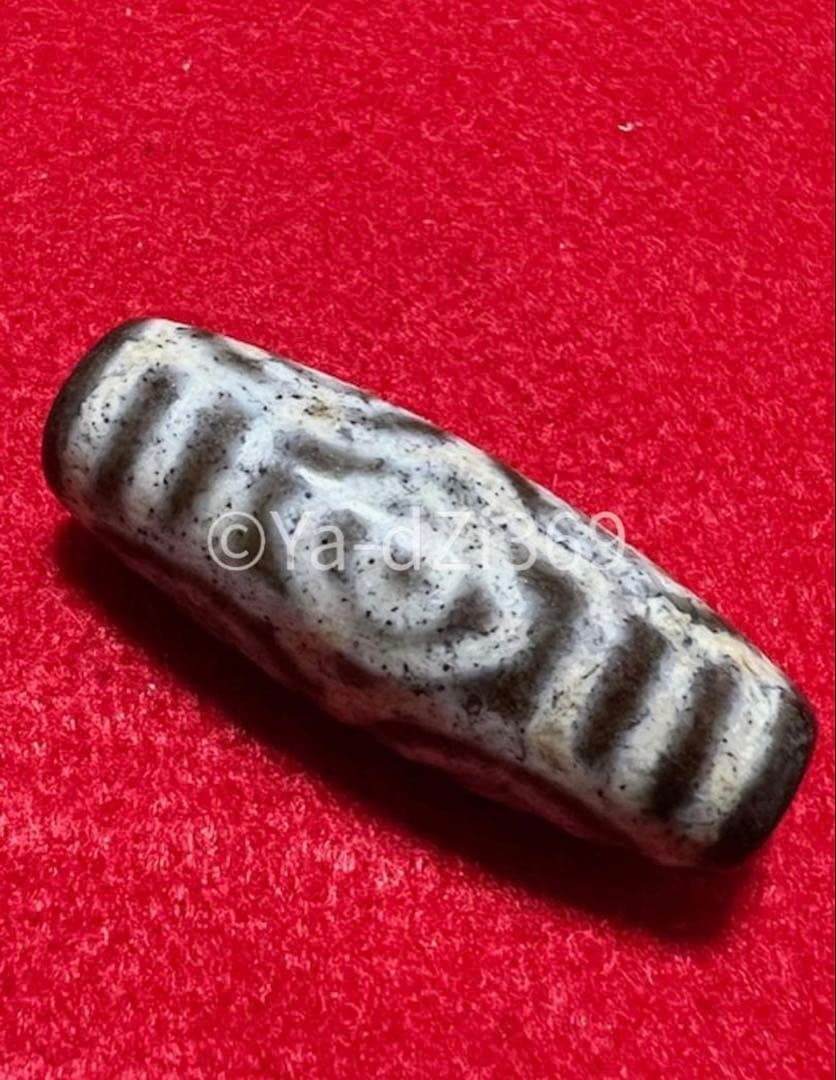 【 満天の紅朱砂！！ 】dZi ジービーズ 西蔵 龍眼天珠