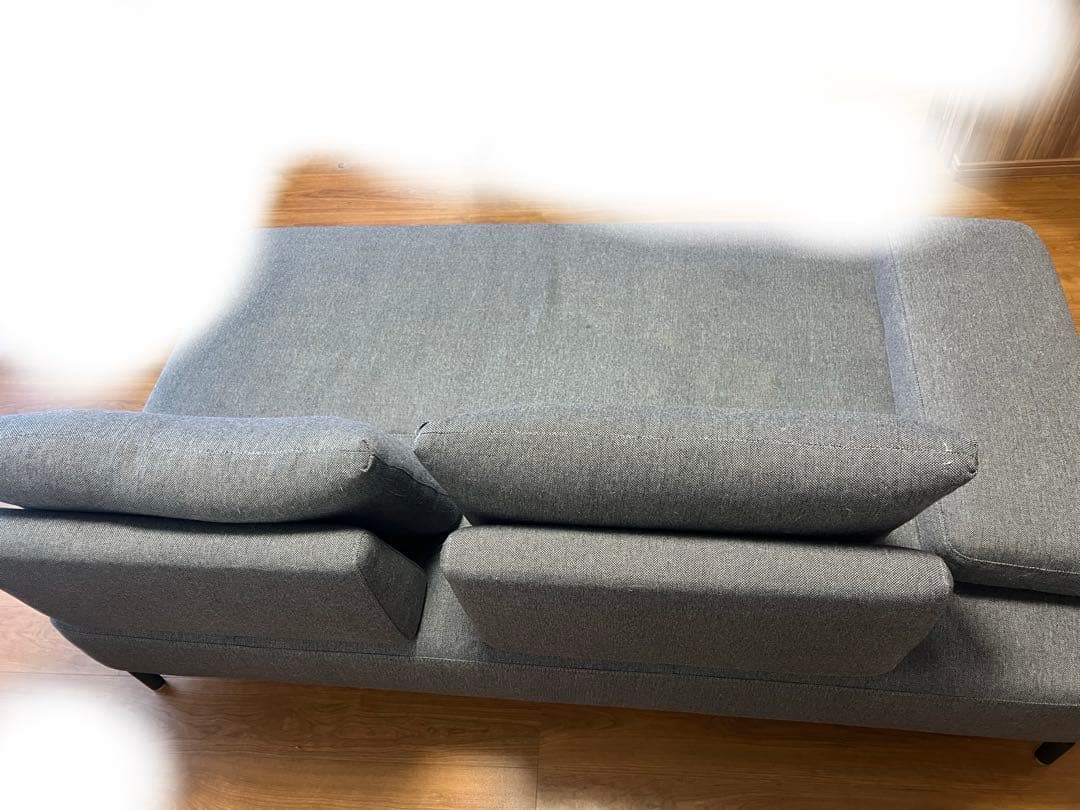 島忠ホームズ オリジナル 2人掛けソファ 右肘クッション