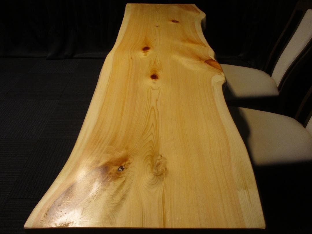 # 891■　檜　ヒノキ　テーブル　ローテーブル　ダイニング　カウンター　一枚板