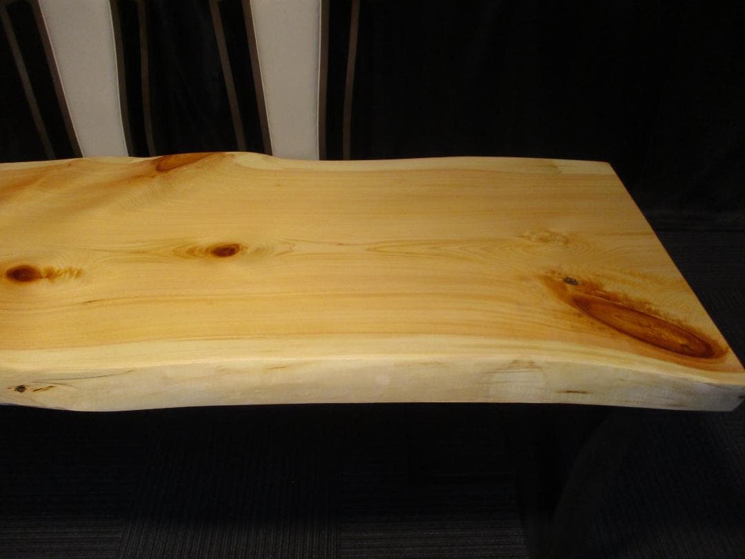 # 891■　檜　ヒノキ　テーブル　ローテーブル　ダイニング　カウンター　一枚板