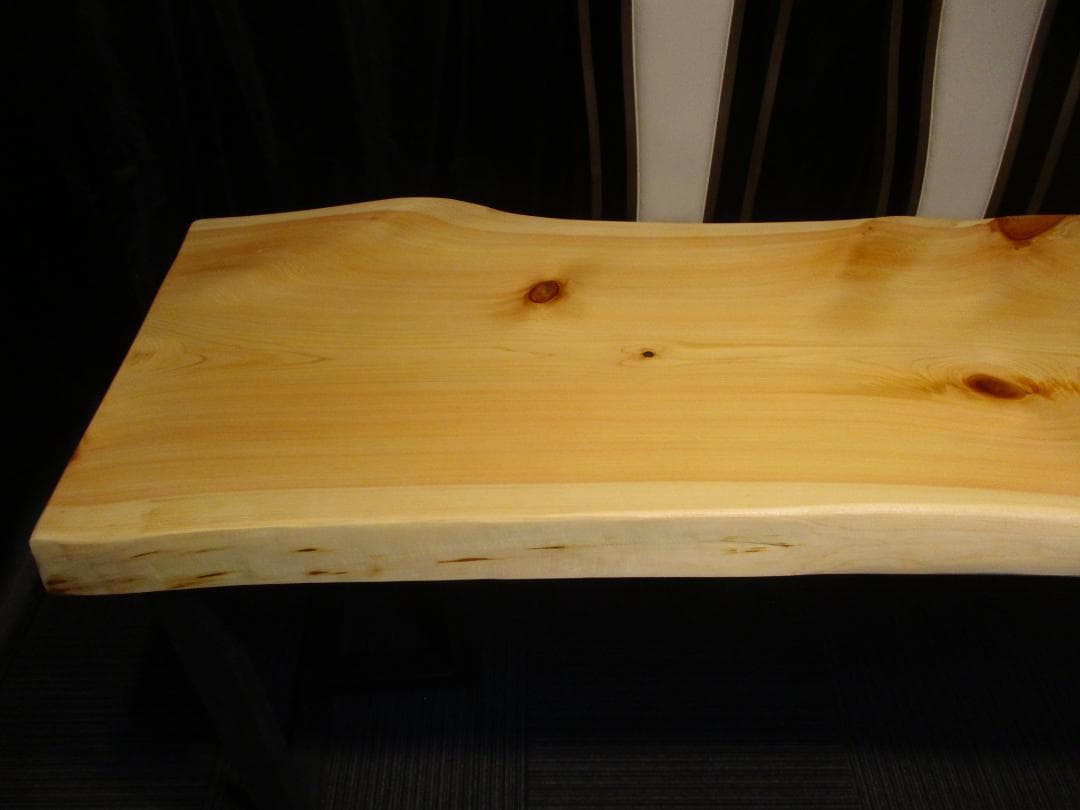 # 891■　檜　ヒノキ　テーブル　ローテーブル　ダイニング　カウンター　一枚板