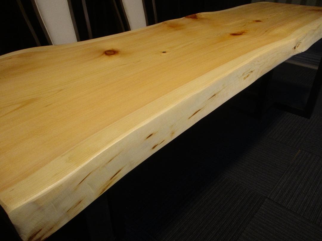 # 891■　檜　ヒノキ　テーブル　ローテーブル　ダイニング　カウンター　一枚板