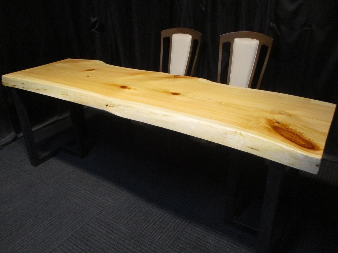# 891■　檜　ヒノキ　テーブル　ローテーブル　ダイニング　カウンター　一枚板