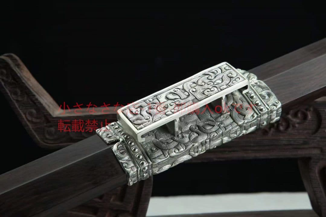 大男将軍剣（白銅金） 古兵器 武具 刀装具 日本刀 模造刀 居合