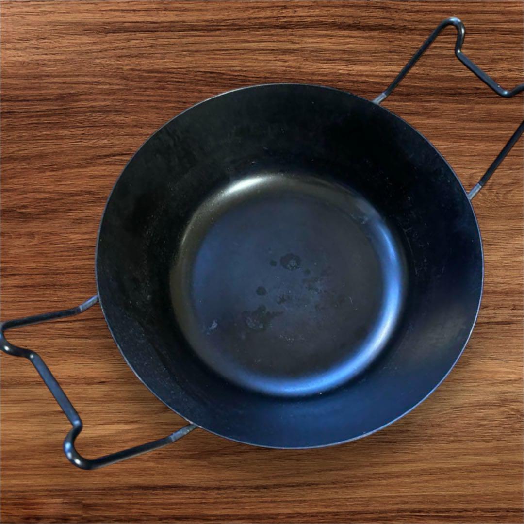 ラバーゼ 揚げ物鍋 28センチ IH可　網付き 美品！