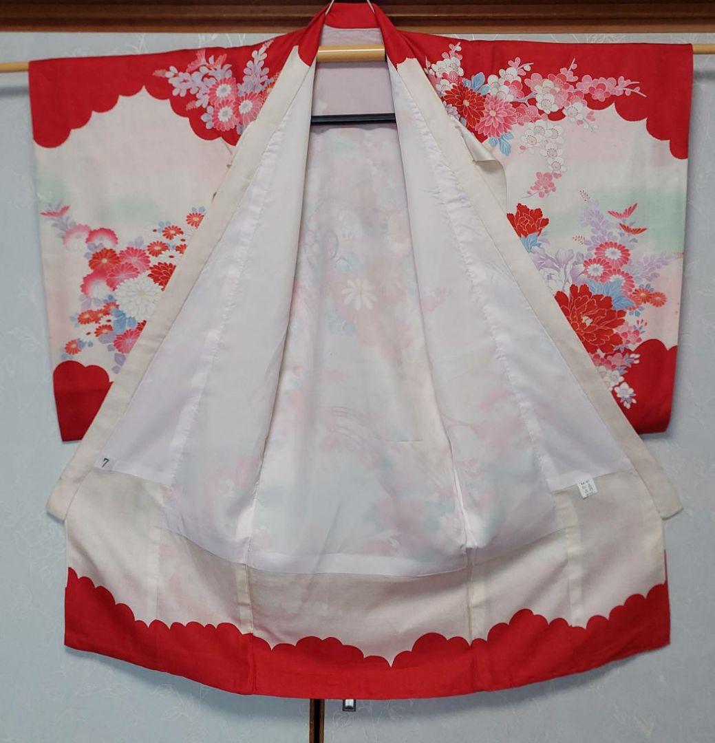 NA132アンティーク子供着物正絹七五三着丈99センチ裄丈47センチ