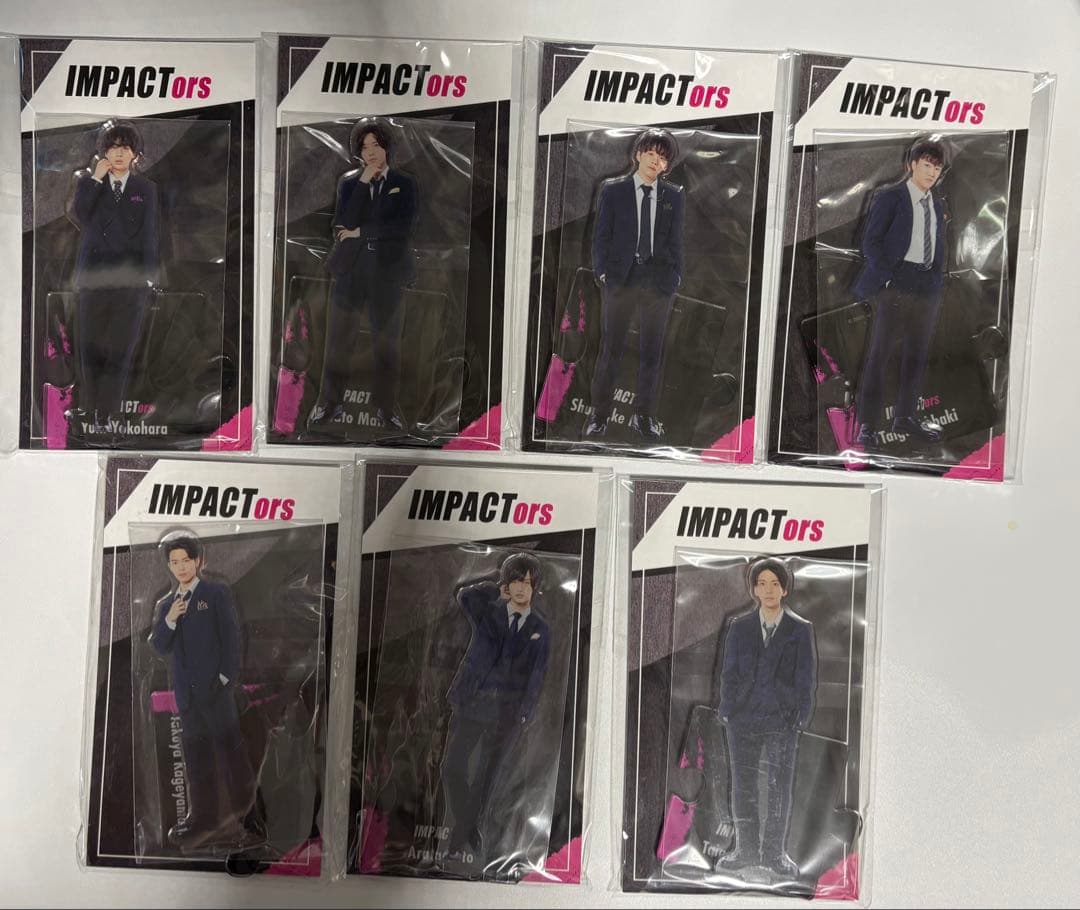 IMP. IMPACTors 新品未開封　アクリルスタンド　特典　グッズ　CD等