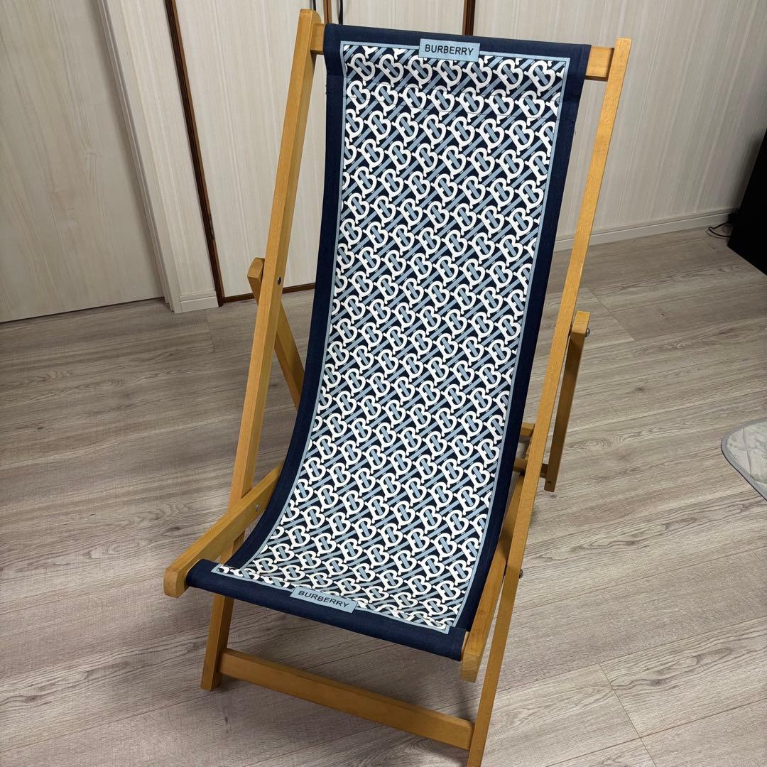 バーバリー BURBERRY リクライニングチェア ロッキングチェアー ウッド