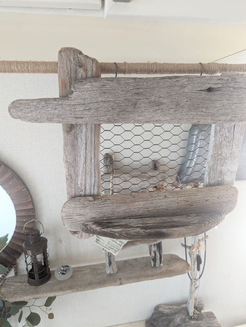 流木インテリア アンティークラック