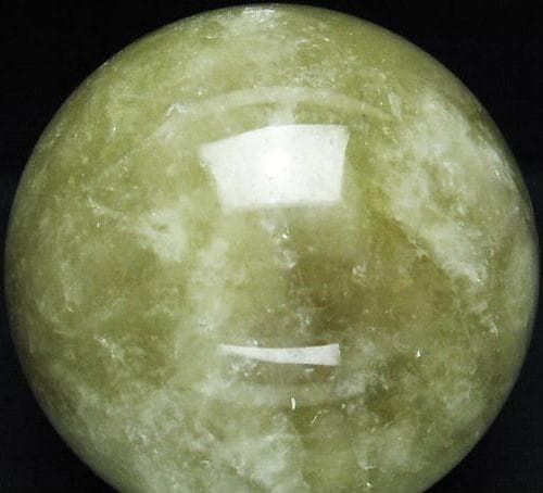 【本物保証】虹入り シトリン 水晶 丸玉 スフィア 1.6kg 天然石 送料無料