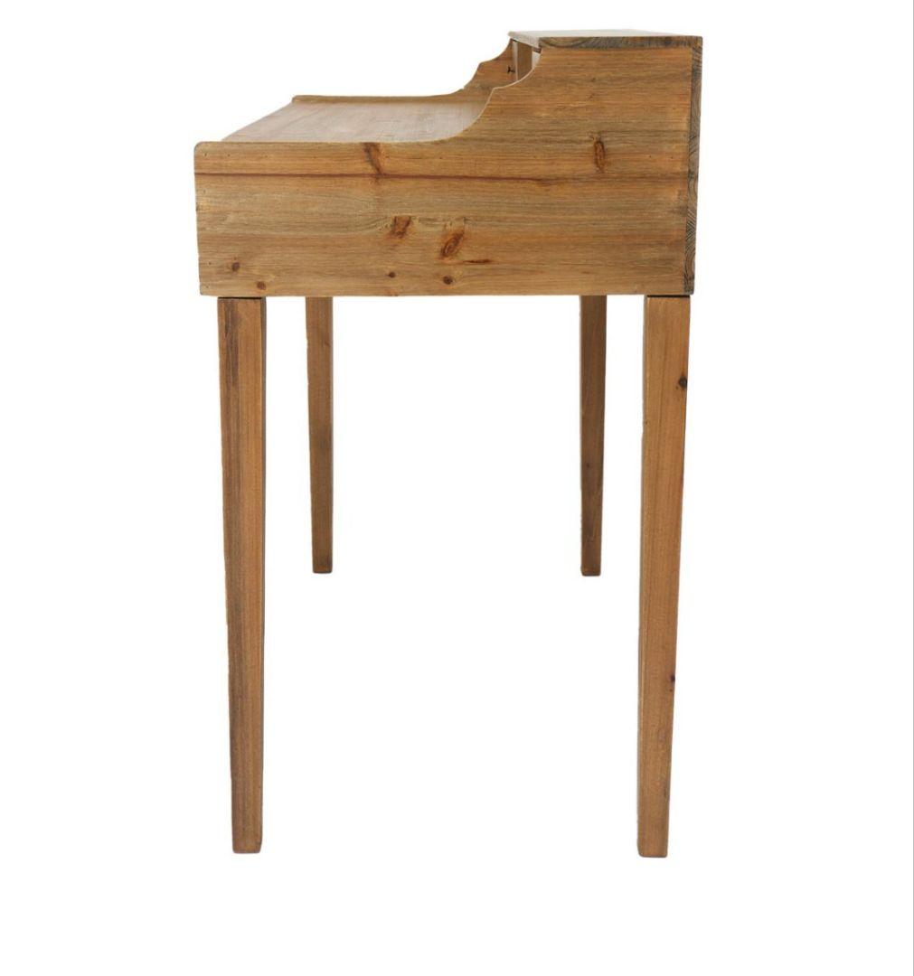 WEB限定 引き出しライティングデスク natural antique サリュ