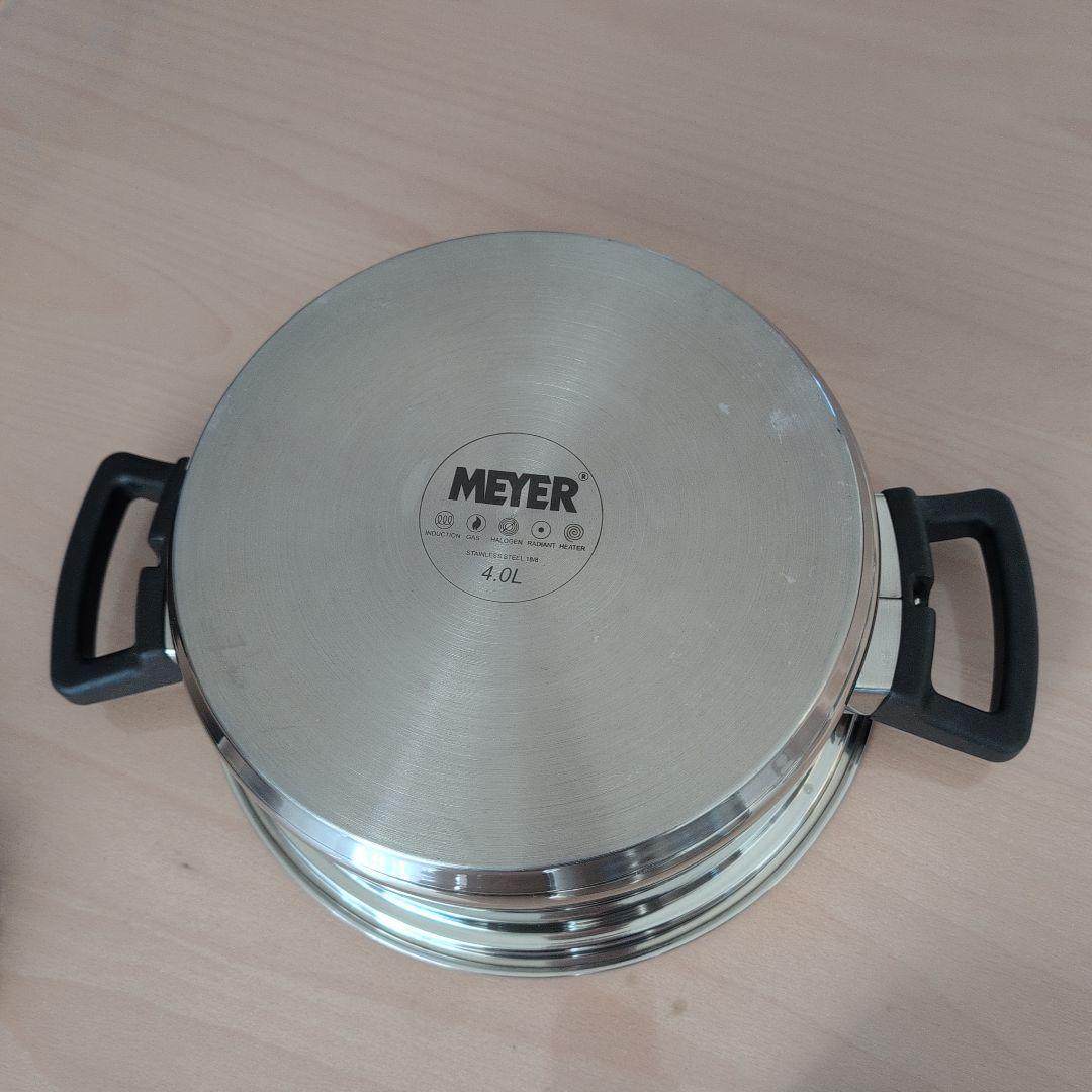 マイヤーステンレス圧力鍋 ガラス蓋付き