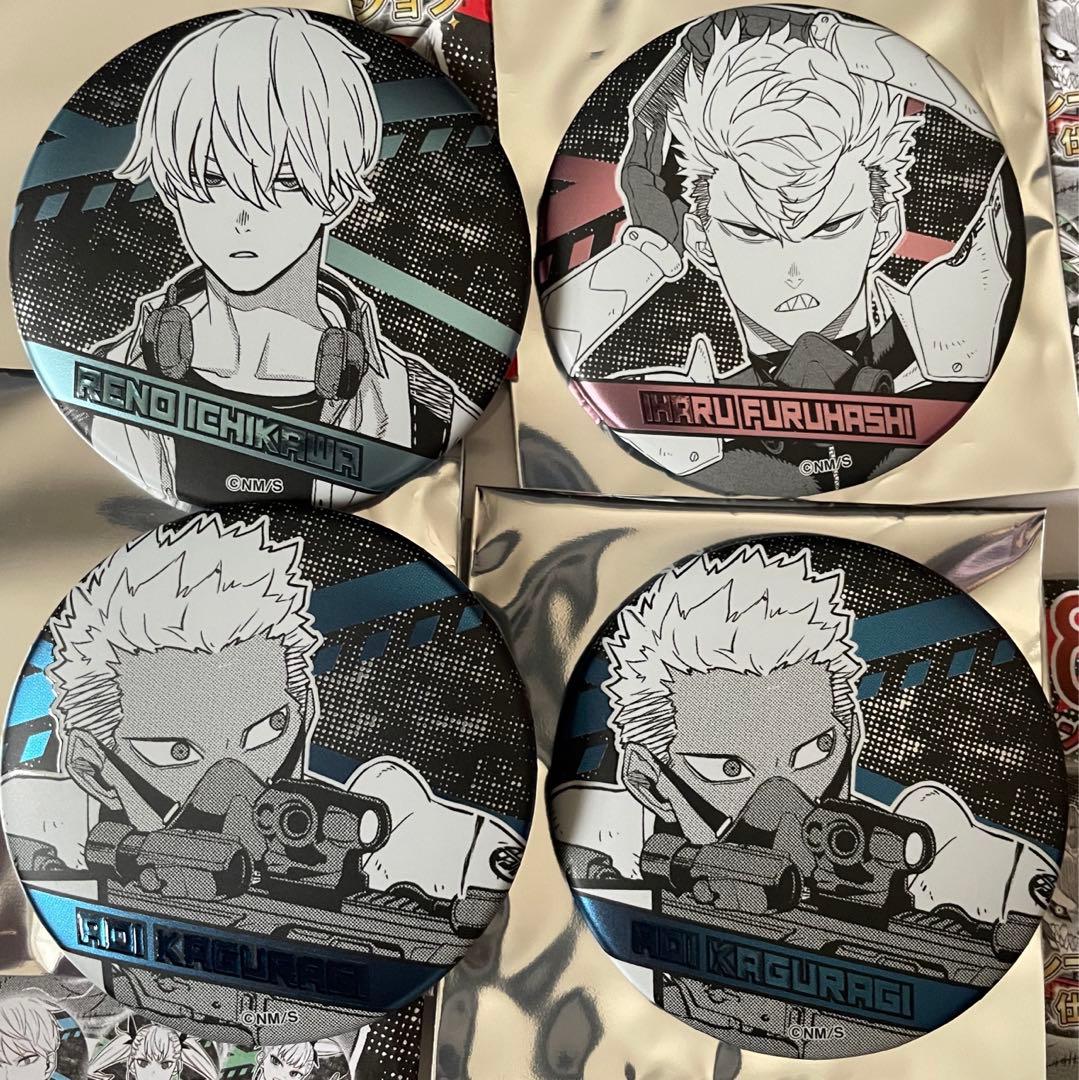 怪獣8号 デコレクション缶バッジ 缶バッジ 市川レノ 古橋伊春 ジャンプ