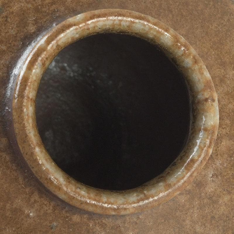 茶道具 備前焼 山本出造 茶入 仕覆付 共布共箱 V 9365 - メルカリ