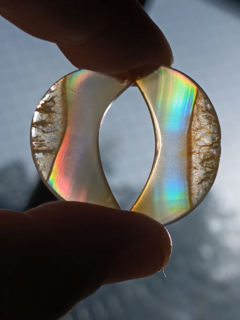 14kgf 三日月①番　アイリスアゲート