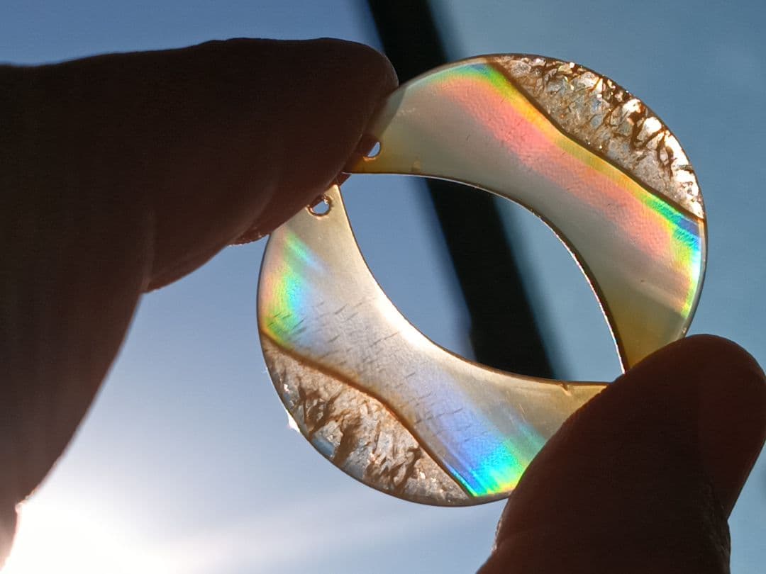 14kgf 三日月①番　アイリスアゲート