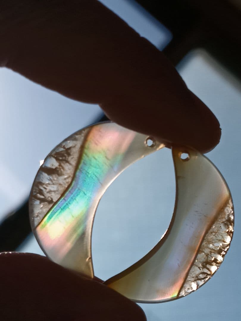 14kgf 三日月①番　アイリスアゲート