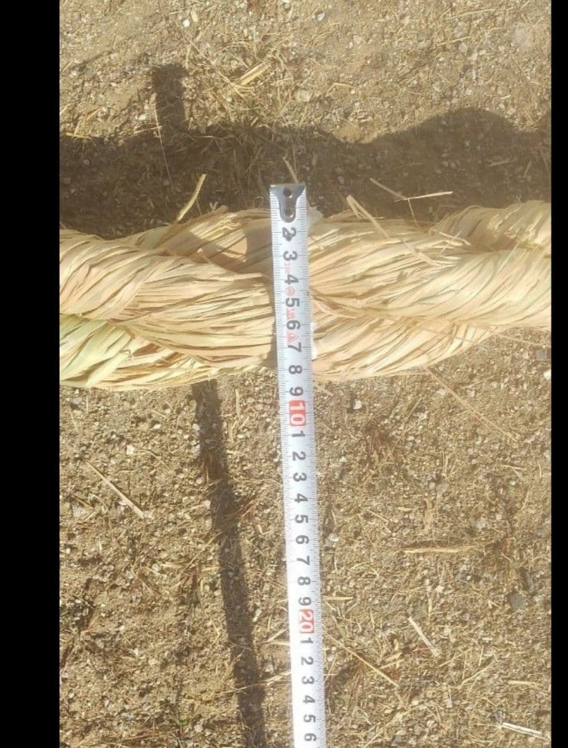 神社、鳥居、境内用　しめ縄