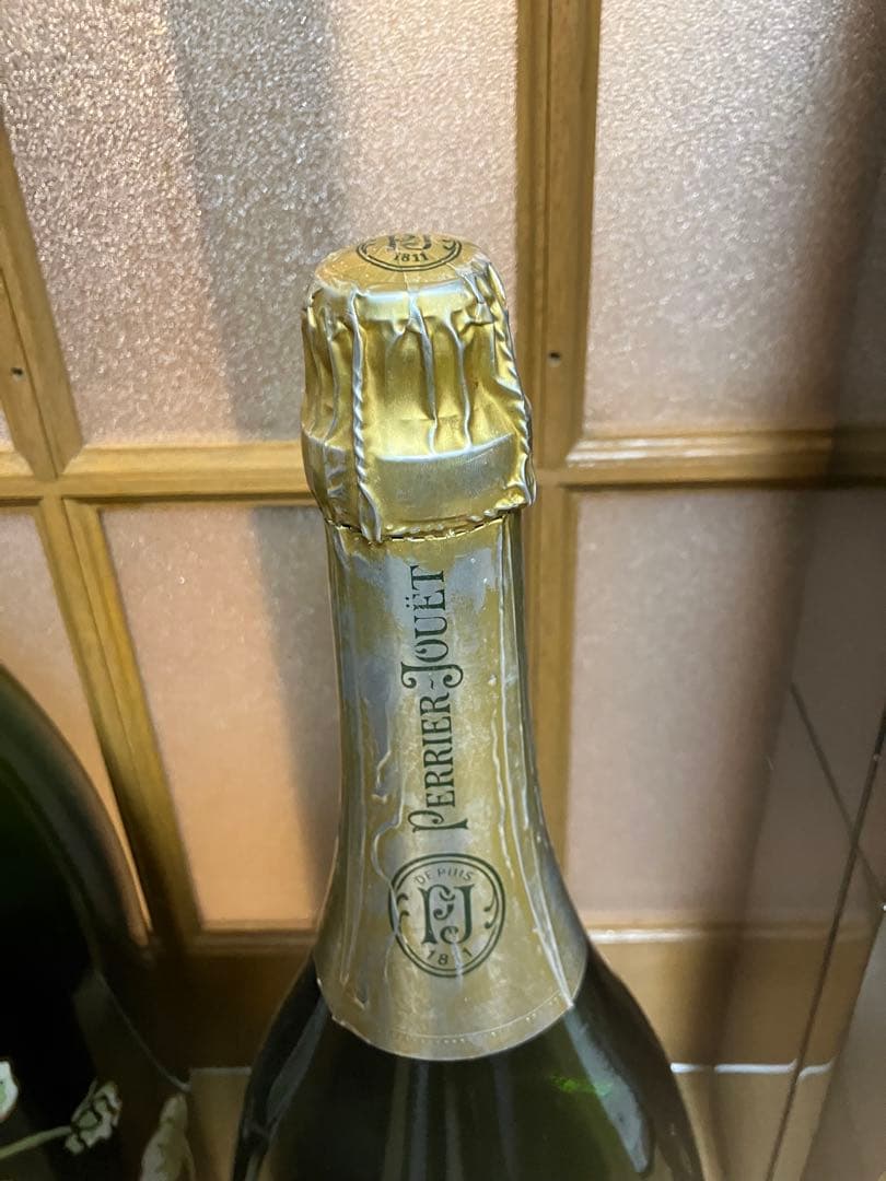 ベルエポック ペリエジュエ 空瓶 シャンパン 花柄 インテリア