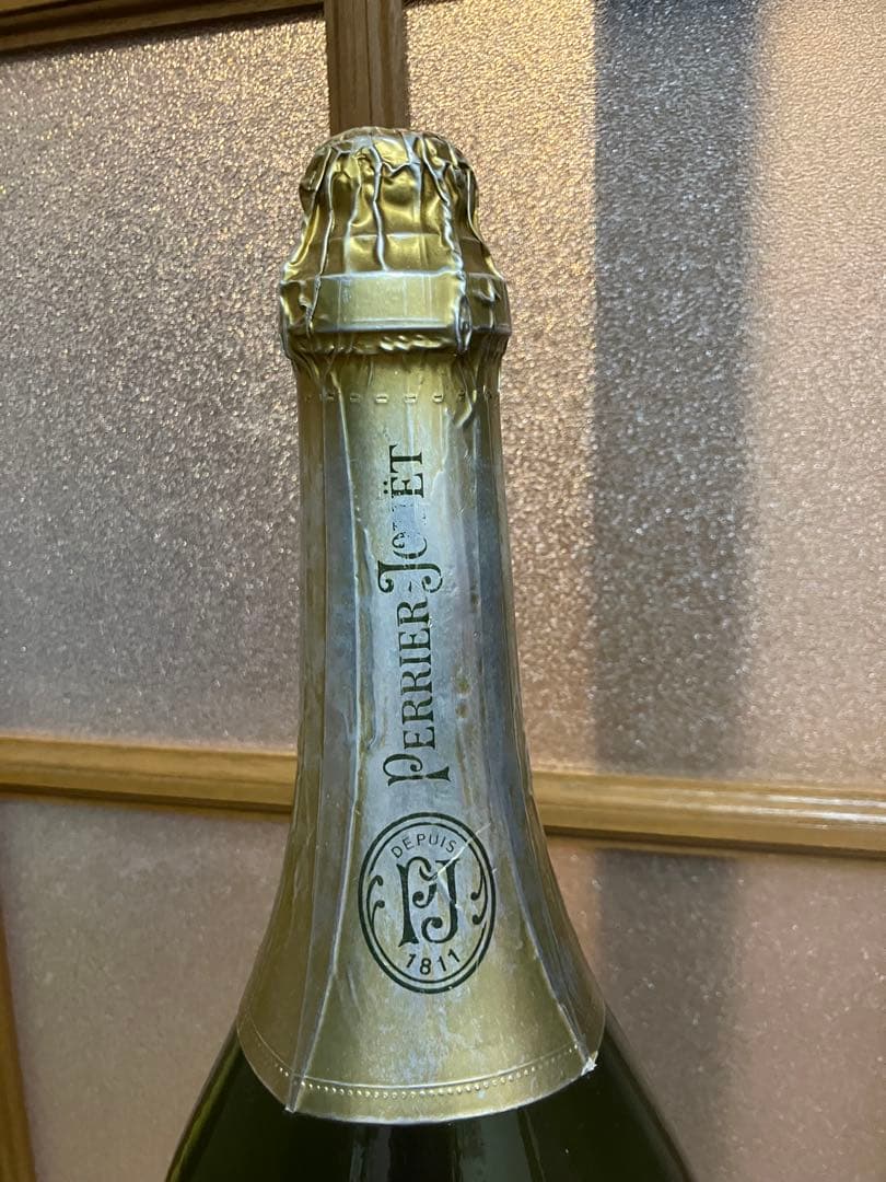 ベルエポック ペリエジュエ 空瓶 シャンパン 花柄 インテリア