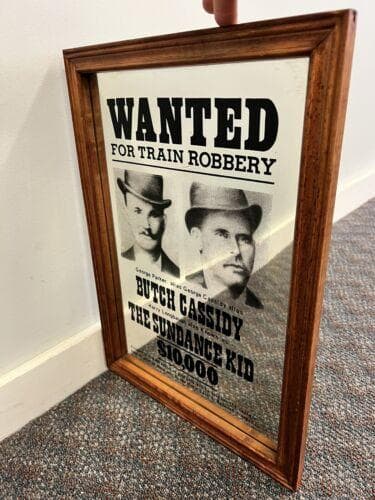 70'S★ブッチキャシディ★サンダンスキッド★指名手配★パブミラー★ビンテージ