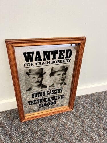 70'S★ブッチキャシディ★サンダンスキッド★指名手配★パブミラー★ビンテージ