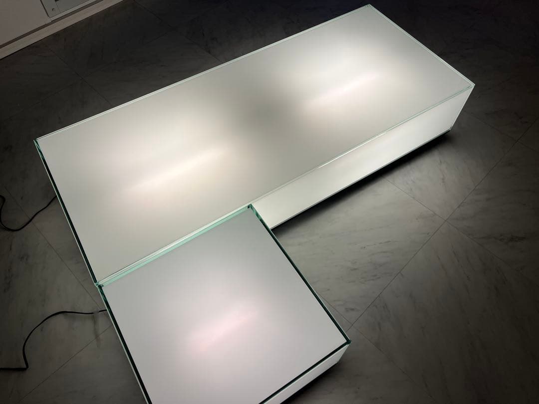 ガラスミニテーブル センターテーブル