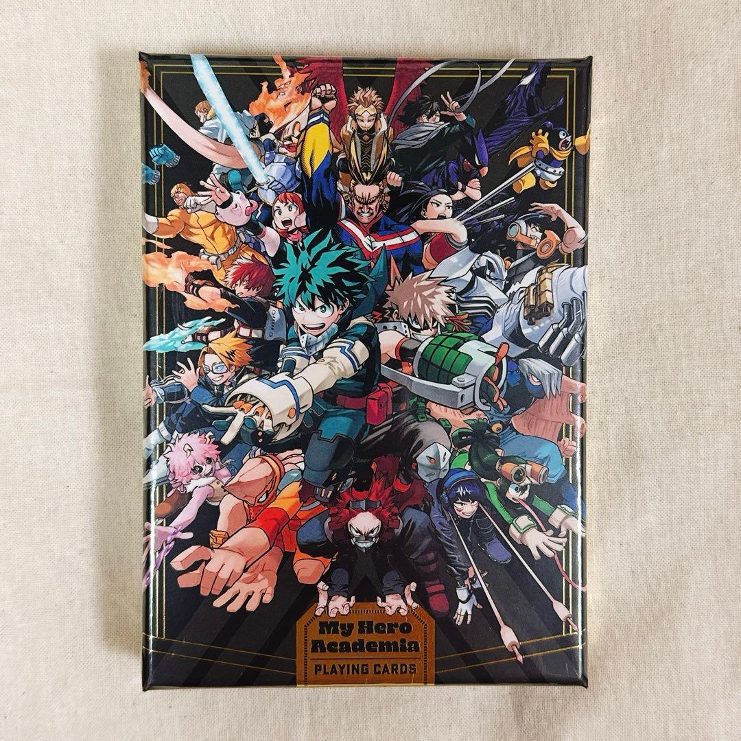 ヒロアカ原画展 箔押しトランプ(箔押しBOX付き) - メルカリ