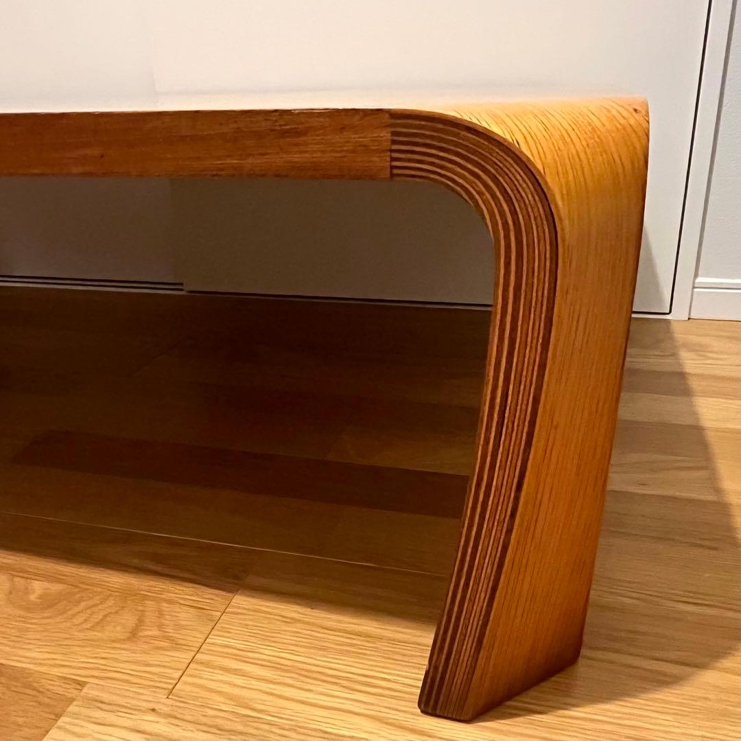 天童木工 座卓 ローテーブル 曲げ木 成形合板 和室 リビングテーブル