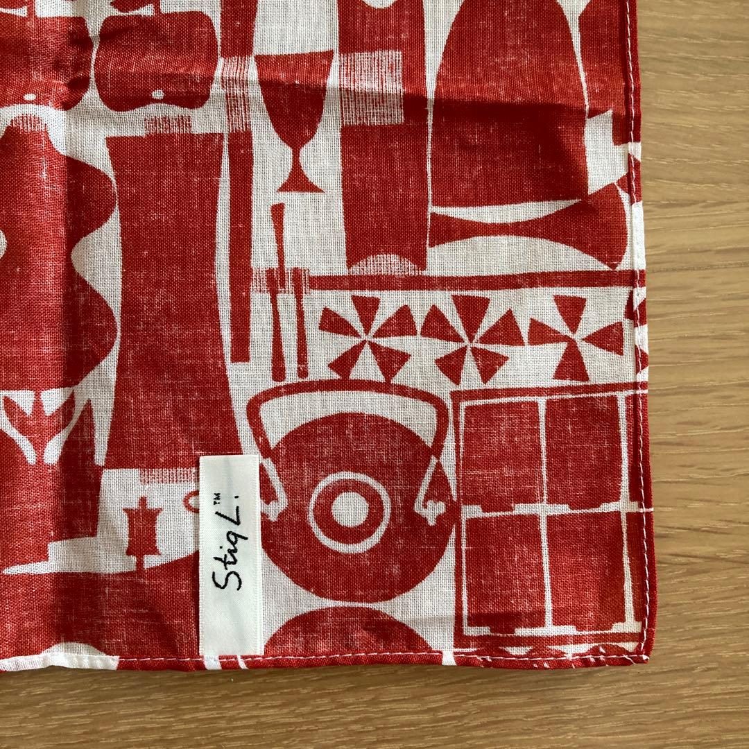 新品/非売品】【Lindberg】【リンドベリ】包装紙ミニ風呂敷,ハンカチ