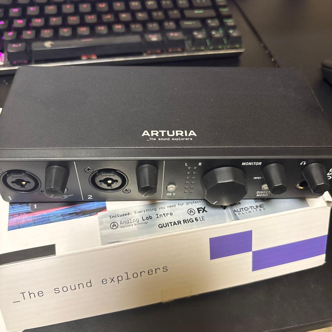 ARTURIA MiniFuse 2 オーディオインターフェイス