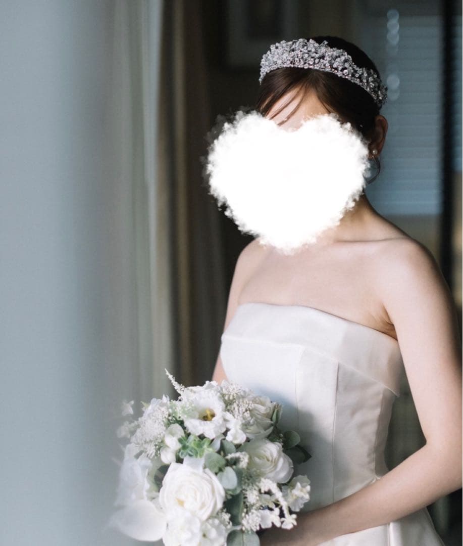 アーティフィシャルフラワー ブーケ ブートニア グローブ 3点セット